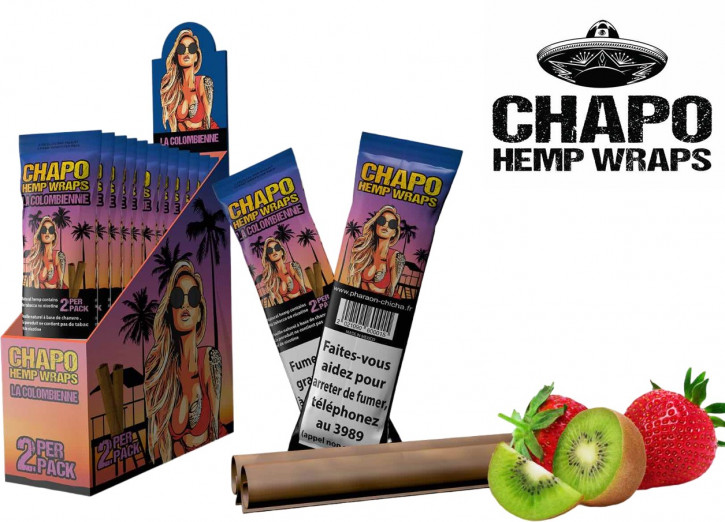 Chapo Hemp Wraps 2 Stk. La Colombienne